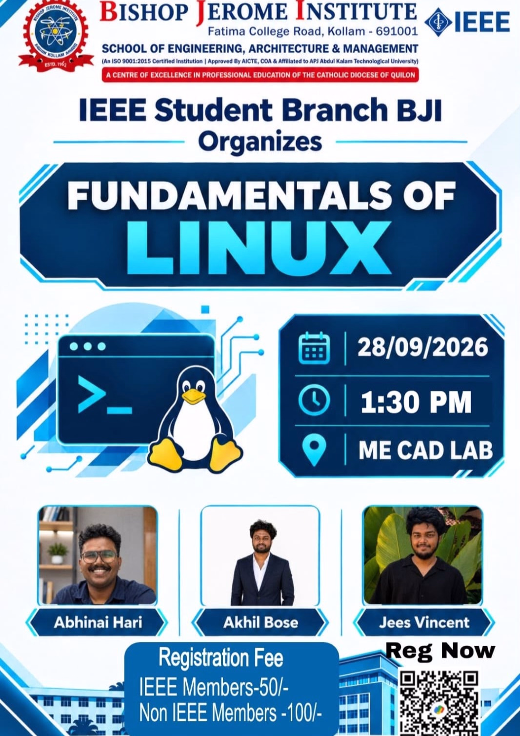 Mastering the Command Line: IEEE SB BJI Announces - Fundamentals of Linux Workshop